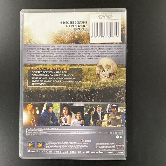 Bones - The Complete Eighth Season - Picture 2 of 8